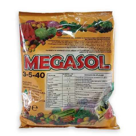Îngrășământ foliar Megasol 03-05-40 +te 1kg