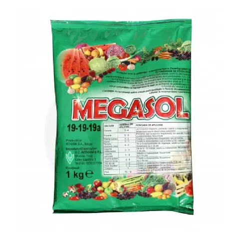 Îngrășământ foliar Megasol 19-19-19 +te 1kg