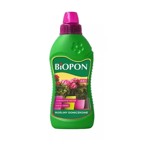 Biopon îngrășământ pentru plante de ghiveci 0,5 l