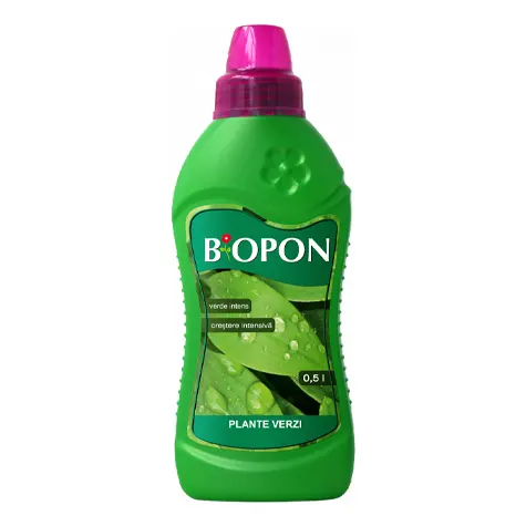 Biopon îngrășământ pentru plante verzi 0,5 l