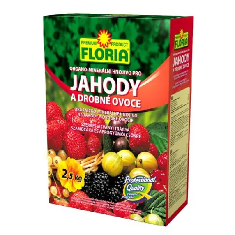 Floria - Îngrășământ organo-mineral căpșuni 2.5kg