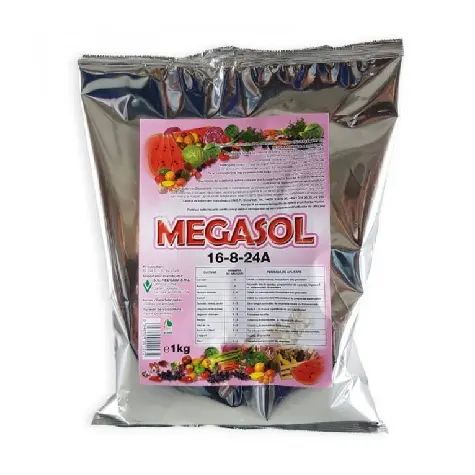 Îngrășământ foliar Megasol 16-8-24+te 1kg