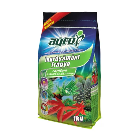 Îngrășământ organo-mineral lemnoase decorative 1kg