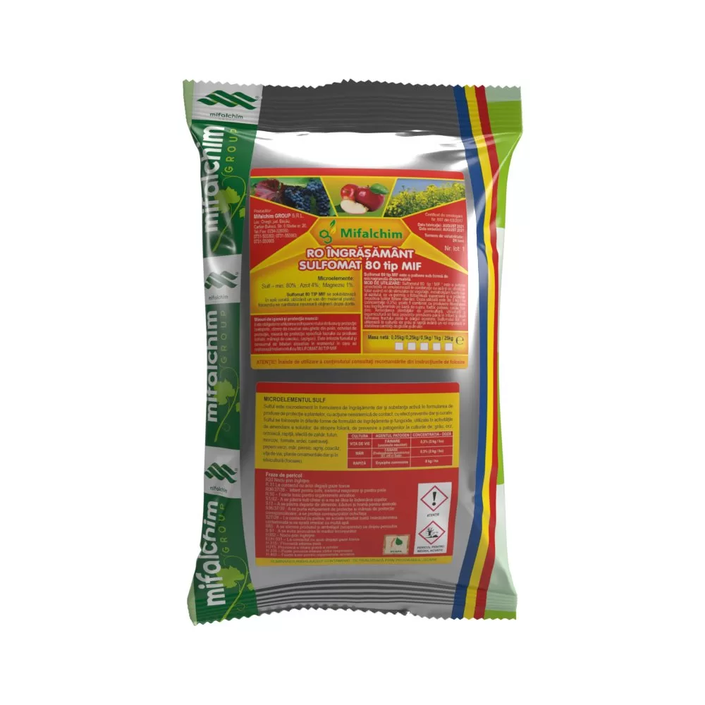 MG Fungicid Sulfomat 80 TIP MIF MIFALCHIM 1 kG
