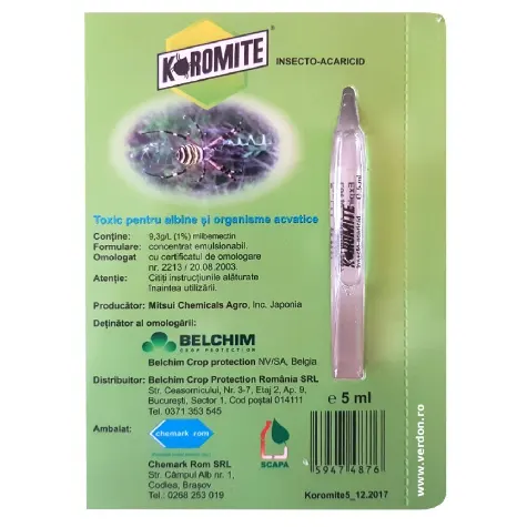 Acaricid/insecticid - Koromite EC 5 ml